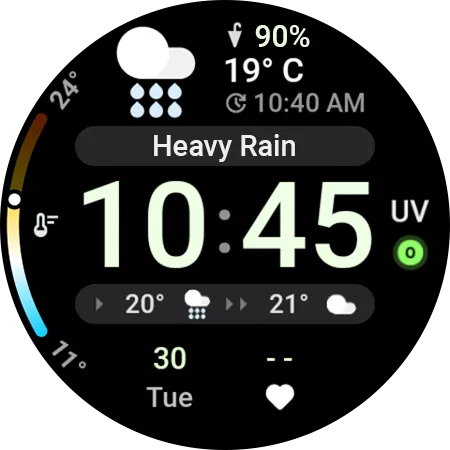 Just Weather: Watch Face