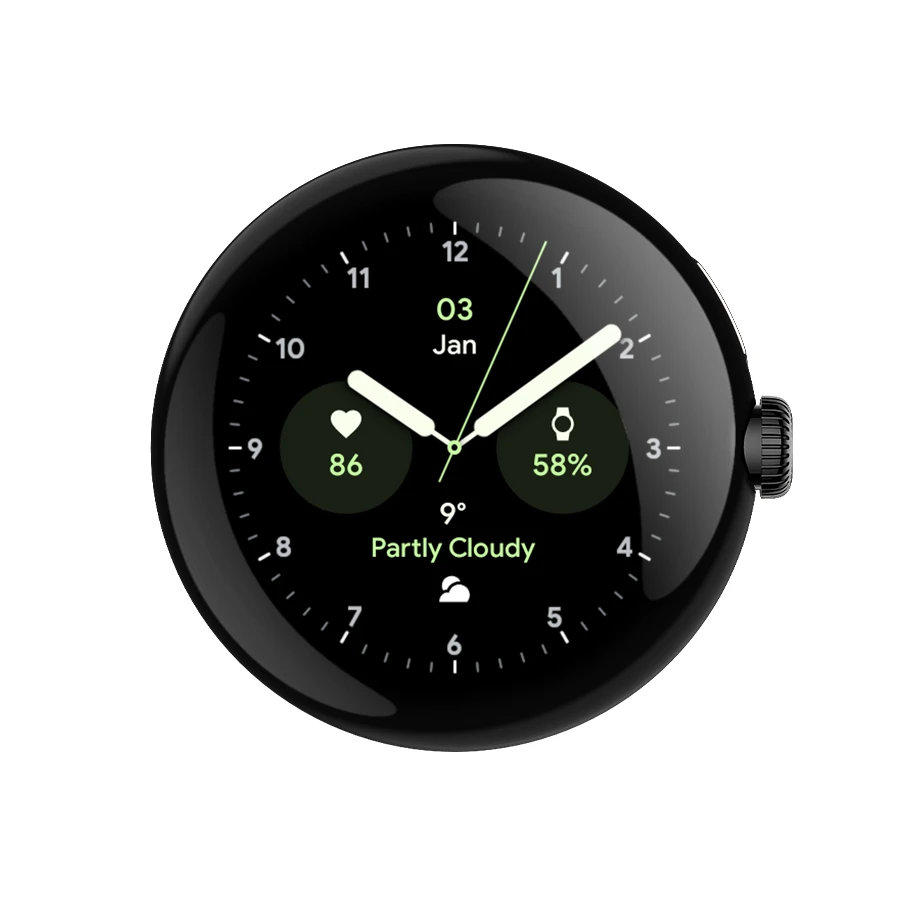 Analog PRO: Watch face for Wear OS
